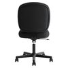Hon Basyx Plastic Task Chair, No Arms, Black VL210MM10